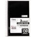 Mead 06900 5 1/2" x 9 1/2" Assorted Color College Rule 3 Subject Spiral Bound Notebook - 150 Sheets Main Thumbnail 1