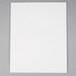 Universal UNV56604 Letter Size 2-Pocket Embossed Paper Pocket Folder, White - 25/Box Main Thumbnail 4