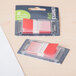Universal UNV99001 1" x 1 3/4" Red Page Flag with Dispenser   - 2/Pack Main Thumbnail 3