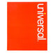 Universal UNV56601 Letter Size 2-Pocket Embossed Paper Pocket Folder, Light Blue   - 25/Box Main Thumbnail 7