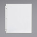 Universal UNV21130 8 1/2" x 11" Clear Economy Weight Top-Load Sheet Protector, Letter   - 100/Pack Main Thumbnail 2