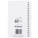 National 31220 5" x 3" Assorted Color Wirebound Side Opening Narrow Rule Memo Book - 60 Sheet Main Thumbnail 4