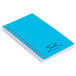 National 31220 5" x 3" Assorted Color Wirebound Side Opening Narrow Rule Memo Book - 60 Sheet Main Thumbnail 3