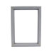A white rectangular gasket with a grey background.