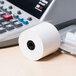 Universal Office UNV35705RL 2 1/4" x 128' White 1-Ply Adding Machine and Calculator 16# Paper Roll Main Thumbnail 1