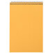 Rediform Office 36746 6" x 9" Green Gregg Rule Standard Spiral Steno Book - 80 Sheets Main Thumbnail 3