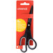Universal UNV92021 8" Carbon-Coated Industrial Scissors with Black and Gray Straight Handle Main Thumbnail 6