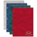 National 31186 8 1/2" x 11 1/2" Assorted Color College Rule 1 Subject Porta Desk Notebook - 80 Sheets Main Thumbnail 2