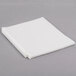 A white sheet of paper in a clear sheet protector.