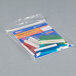 A pack of Avery assorted color plastic tabs in a plastic bag.