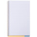 National 33560 9 1/2" x 6" Blue College Rule 1 Subject Wirebound Notebook - 80 Sheets Main Thumbnail 5