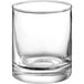 An Acopa Straight Up clear glass tumbler.