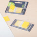 Universal UNV99006 1" x 1 3/4" Yellow Page Flag with Dispenser   - 2/Pack Main Thumbnail 1