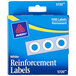 Avery® 5720 1/4" White Hole Reinforcement Label with Dispenser - 1000/Pack Main Thumbnail 2