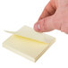 Universal UNV28068 3" x 3" Yellow Recycled Sticky Note - 18/Pack Main Thumbnail 7