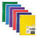 Mead 06622 11" x 8" Assorted Color College Rule 1 Subject Spiral Bound Notebook - 100 Sheets Main Thumbnail 1