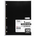 Mead 06622 11" x 8" Assorted Color College Rule 1 Subject Spiral Bound Notebook - 100 Sheets Main Thumbnail 5