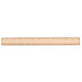 Universal UNV59021 Flat Wood Ruler with Double Metal Edge - 1/16" Standard Scale Main Thumbnail 2