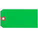Avery® 12365 4 3/4" x 2 3/8" Green Paper Unstrung Shipping Tag - 1000/Box Main Thumbnail 2