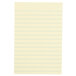 Universal UNV28073 4" x 6" Yellow Ruled Recycled Sticky Note - 12/Pack Main Thumbnail 6