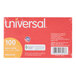Universal UNV47216 3" x 5" Assorted Color Ruled Index Cards - 100/Pack Main Thumbnail 6