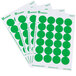 Avery® 5463 3/4" Green Round Removable Write-On / Printable Labels - 1008/Pack Main Thumbnail 3