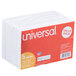Universal UNV47225 4" x 6" White Unruled Index Cards - 500/Pack Main Thumbnail 5