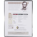 Southworth gold parchment paper with a document on it.