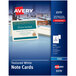 Avery® 3379 4 1/4" x 5 1/2" Printable Textured Note Cards with Envelopes - 50/Pack Main Thumbnail 2