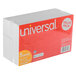 Universal UNV47245 5" x 8" White Unruled Index Cards - 500/Pack Main Thumbnail 5