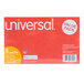 Universal UNV47245 5" x 8" White Unruled Index Cards - 500/Pack Main Thumbnail 4