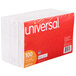 Universal UNV47250 5" x 8" White Ruled Index Cards - 100/Pack Main Thumbnail 6