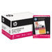 Hewlett-Packard 112000CT 8 1/2" x 11" White Case of 20# Multipurpose Paper - 5000 Sheets Main Thumbnail 2