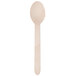 Eco-gecko Disposable Heavy Weight Wooden Spoon - 100/Pack Main Thumbnail 3