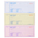 Red form Office 8L802 3-Part Carbonless Flexible Cover Numbered Receipt Book with 50 Sheets Main Thumbnail 8