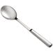 A Vollrath silver spoon with a hollow handle.