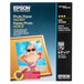 Epson S041271 8 1/2" x 11" Glossy Pack of 52# Photo Paper - 100 Sheets Main Thumbnail 2