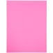 Astrobrights 21041 8 1/2" x 11" Pulsar Pink Pack of 65# Smooth Color Paper Cardstock - 250 Sheets Main Thumbnail 5