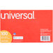 Universal UNV47256 5" x 8" Assorted Color Ruled Index Cards - 100/Pack Main Thumbnail 5