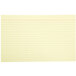 Universal UNV47256 5" x 8" Assorted Color Ruled Index Cards - 100/Pack Main Thumbnail 4