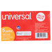 Universal UNV47215 3" x 5" White Ruled Index Cards - 500/Pack Main Thumbnail 5