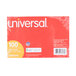 Universal UNV47230 4" x 6" White Ruled Index Cards - 100/Pack Main Thumbnail 5