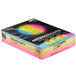 Astrobrights 99904 8 1/2" x 11" Bright Assorted Pack of 65# Smooth Color Paper Cardstock - 250 Sheets Main Thumbnail 3