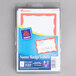 Avery® 5143 2 1/3" x 3 3/8" Printable Self-Adhesive Name Badges with Red Border - 100/Pack Main Thumbnail 2
