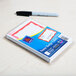 Avery® 5143 2 1/3" x 3 3/8" Printable Self-Adhesive Name Badges with Red Border - 100/Pack Main Thumbnail 4