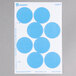 Avery® 5496 1 1/4" Light Blue Round Removable Write-On / Printable Labels - 400/Pack Main Thumbnail 3