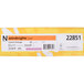 A yellow package of Astrobrights Cosmic Orange cardstock with a white label and barcode.