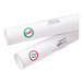 A pack of white Avery round removable color coding labels with green and red stickers on the tubes.