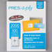 Avery® 30601 PRES-a-ply 1" x 4" White Rectangular Laser Address Labels - 2000/Box Main Thumbnail 2