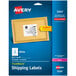 Avery® 5264 TrueBlock 3 1/3" x 4" White Shipping Labels - 150/Pack Main Thumbnail 1